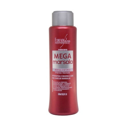 Máscara Matizadora Forever Liss Mega Marsala Intenso 500g