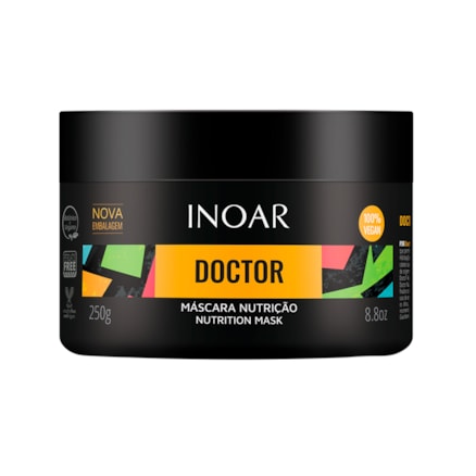 Máscara Nutrição Inoar Doctor Fórmula 100% Vegana 250g