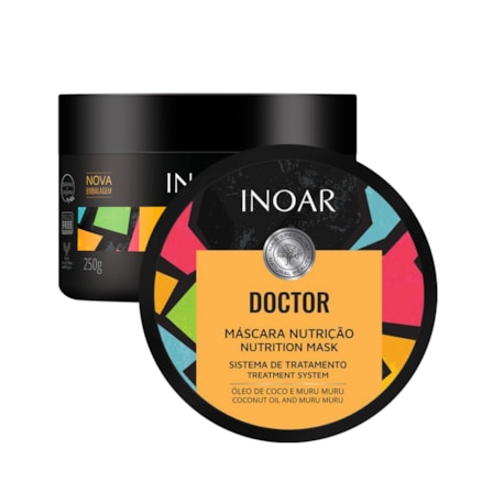 Máscara Nutrição Inoar Doctor Fórmula 100% Vegana 250g