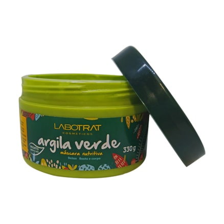 Máscara Nutritiva Com Argila Verde Labotrat 330g