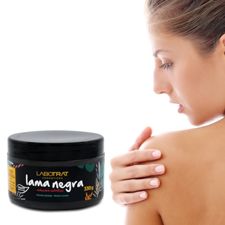 Máscara Nutritiva Lama Negra Labotrat 330g