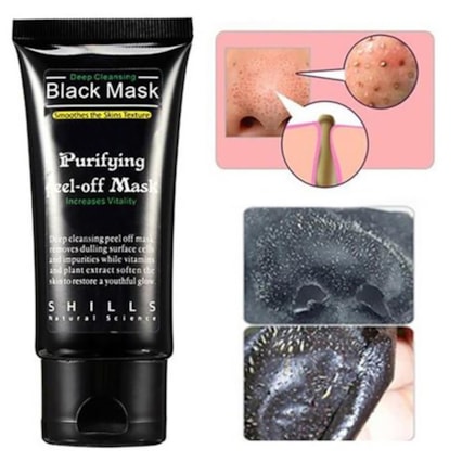 Máscara Preta Remove Cravos Black Head Peel Off Shills