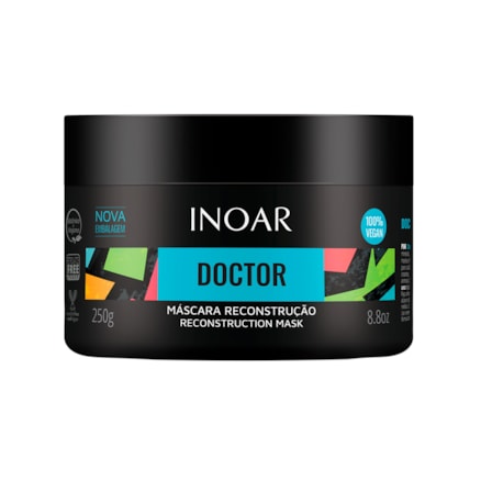 Máscara Reconstrução Inoar Doctor Fórmula 100% Vegana 250g