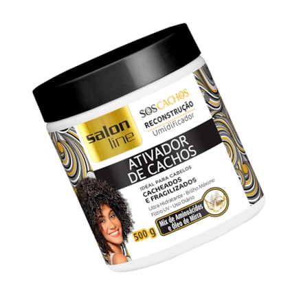 Máscara Reconstrução Salon Line Sos Cachos 500g