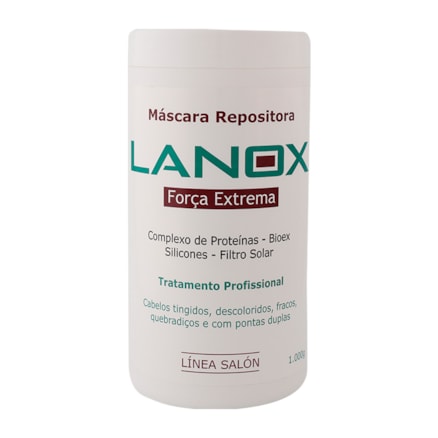 Máscara Repositora Lanox Línea Salón Força Extrema 1kg