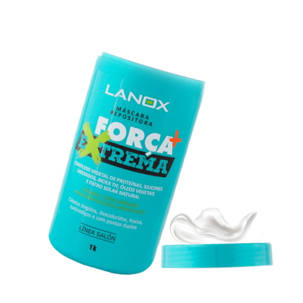 Máscara Repositora Lanox Línea Salón Força+ Extrema 1kg