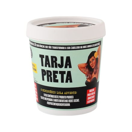 Máscara Restauradora Lola Tarja Preta Queratina Vegetal 230g