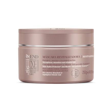 Máscara Revitalizadora Amend Luxe Creations Blonde Care 250g