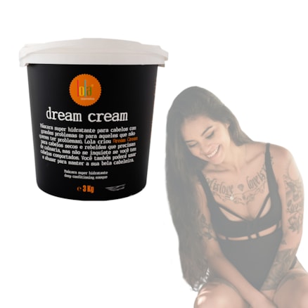 Máscara Super Hidratante Lola Dream Cream Intensivo 3kg