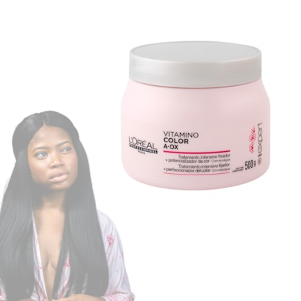 Máscara Tratamento Loreal Vitamino Color A-ox 500g
