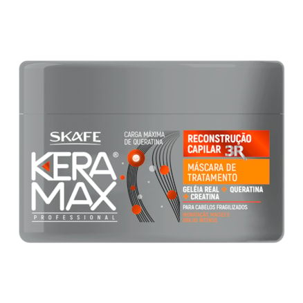 Máscara Tratamento Skafe Keramax Reconstrução Capilar 350g