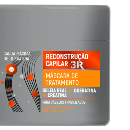 Máscara Tratamento Skafe Keramax Reconstrução Capilar 350g