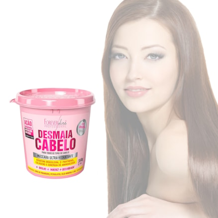 Máscara Ultra Hidratante Forever Liss Desmaia Cabelo 350g