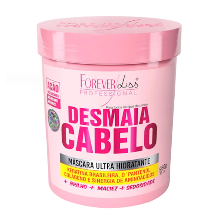 Máscara Ultra Hidratante Forever Liss Desmaia Cabelo 950g