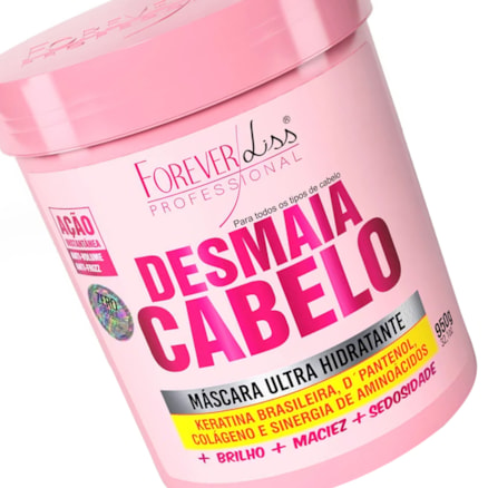 Máscara Ultra Hidratante Forever Liss Desmaia Cabelo 950g