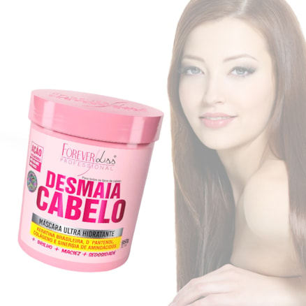 Máscara Ultra Hidratante Forever Liss Desmaia Cabelo 950g