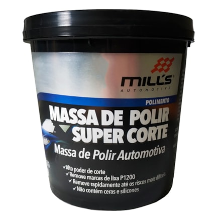 Massa De Polir Super Corte Mills 1kg