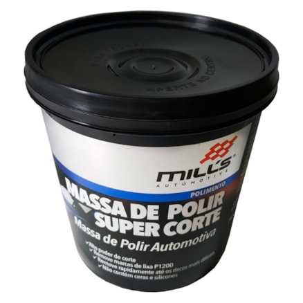 Massa De Polir Super Corte Mills 1kg