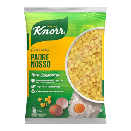 Massa Knorr Padre Nosso Com Ovos 500g