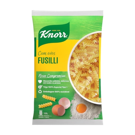 Massa Knorr Parafuso Com Ovos 500g