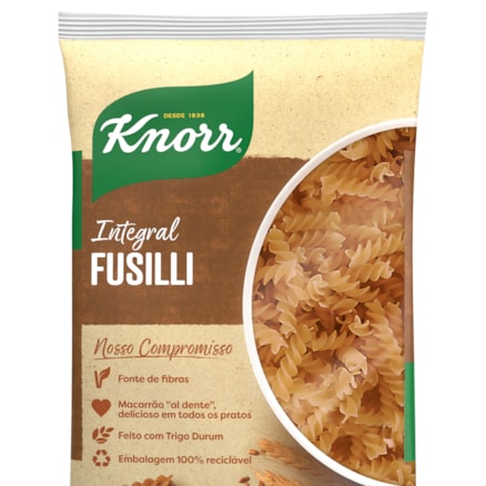 Massa Knorr Parafuso Integral 500g