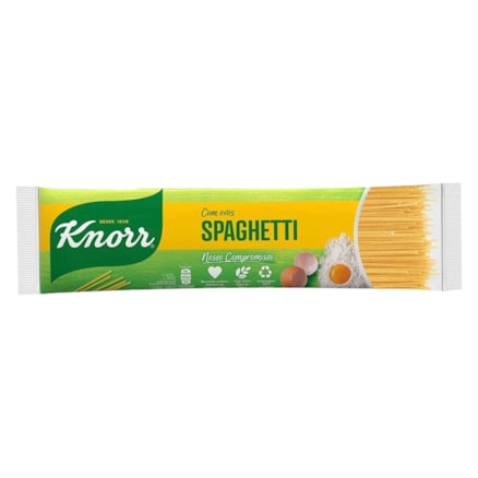 Massa Knorr Spaguetti Com Ovos 500g