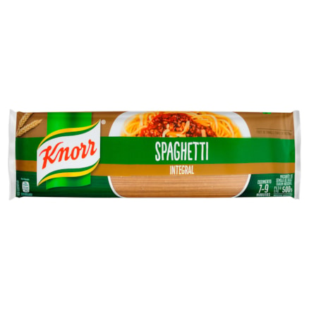 Massa Knorr Spaguetti Integral 500g