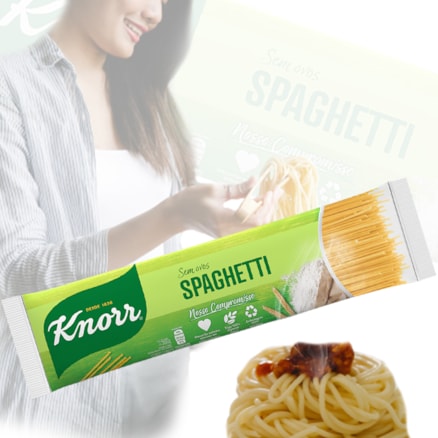 Massa Knorr Spaguetti Sêmola 500g