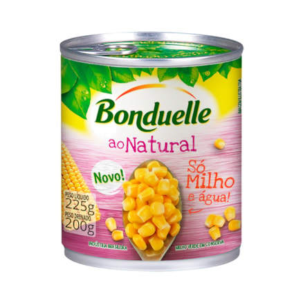 Milho Bonduelle Ao Natural Refeições Práticas Rápidas 200g