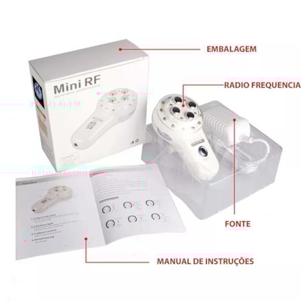 Mini Radiofrequência Portátil Facial Corporal