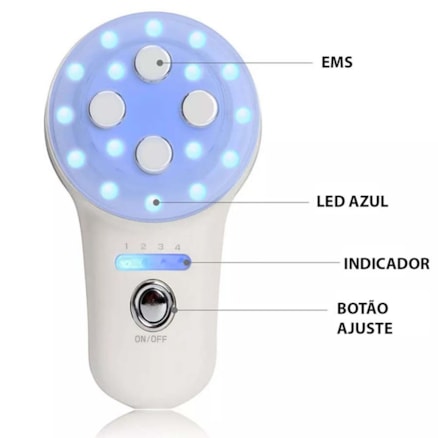 Mini Radiofrequência Portátil Facial Corporal