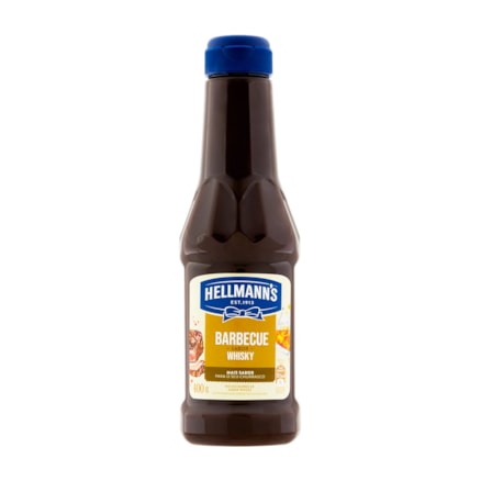 Molho Barbecue Hellmann's Squeze Whisky 400g