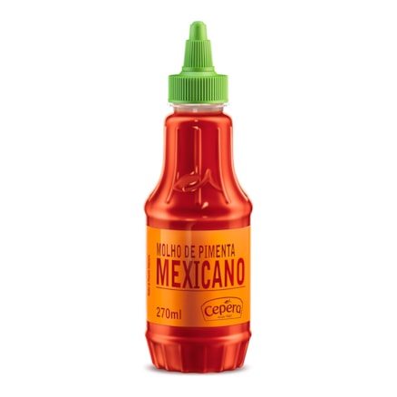 Molho De Pimenta Cepêra Mexicano 270ml