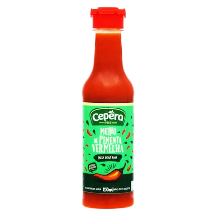 Molho De Pimenta Cepêra Vermelha 150ml