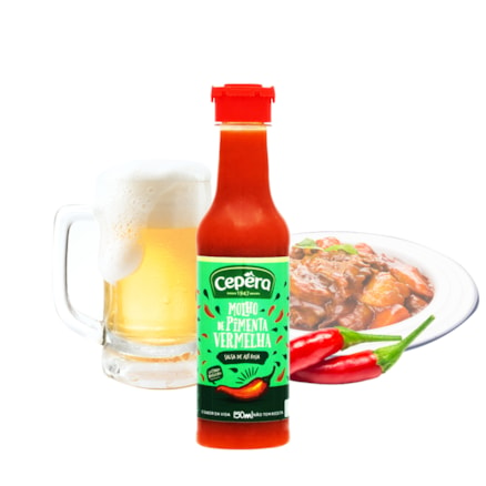 Molho De Pimenta Cepêra Vermelha 150ml