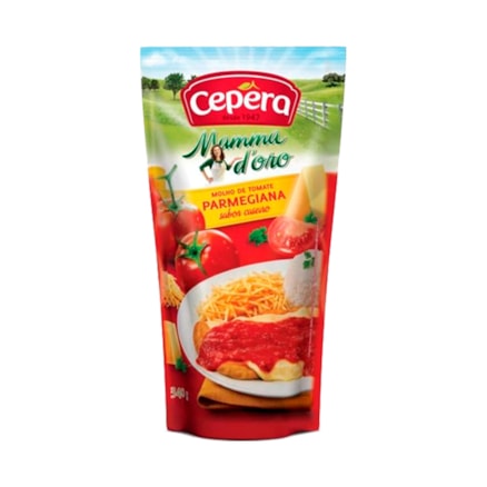 Molho De Tomate Cepêra Sachê Pa 340g