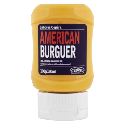 Molho Para Hamburguer Cepêra American Burguer 190g