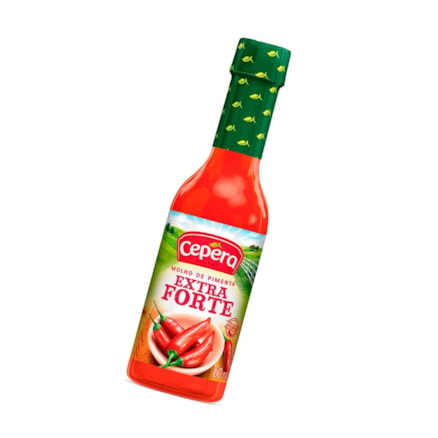 Molho Pimenta Cepêra Extra Forte Receita Mais Picante 60ml