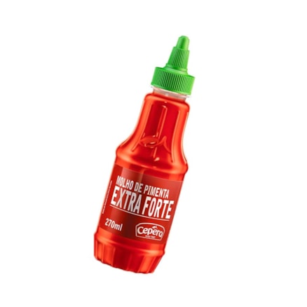 Molho Pimenta Cepêra Extra Forte Tampa Exclusiva 270ml