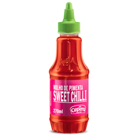 Molho Pimenta Cepêra Sweet Chilli Levemente Adocicado 270ml