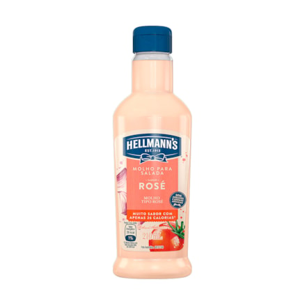 Molho Salada Hellmann's Rosé 210ml