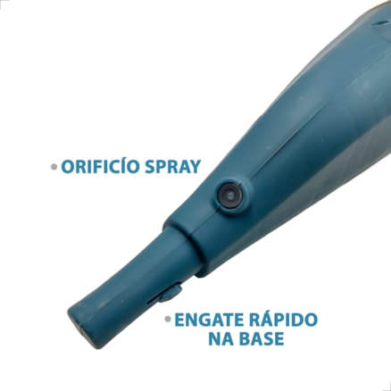 Mop INMA Esfreguette Spray Com Reservatório 350ml Refil Microfibra Cabo de Inox