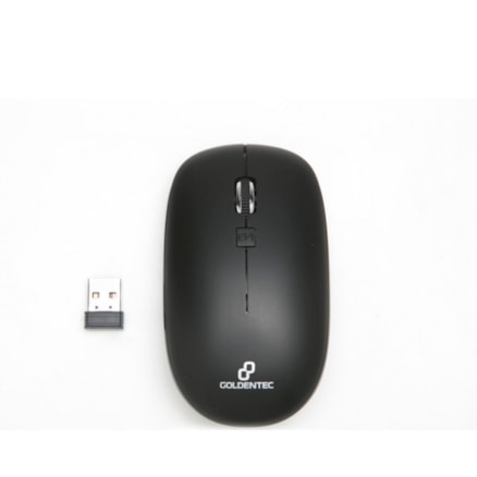 Mouse Sem Fio Goldentec Gt Comfort Maior Conforto E Rapidez