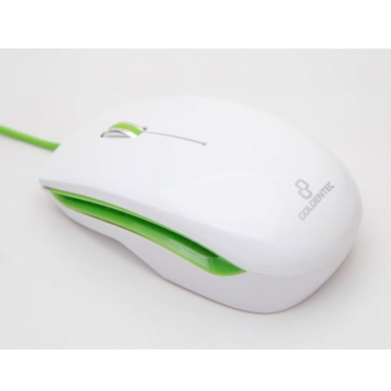 Mouse Usb Gt Verde Goldentec Desing Ambidestro 1000dpi