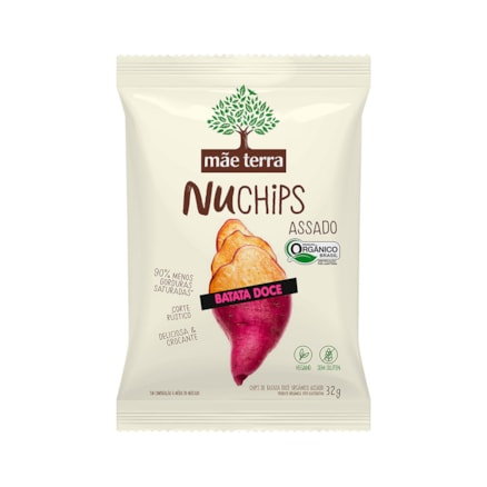 Nuchips Mãe Terra Batata Doce 32g