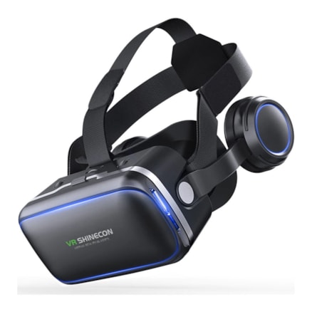 Óculos 3d Realidade Virtual Shinecon Vr 6.0 Fone