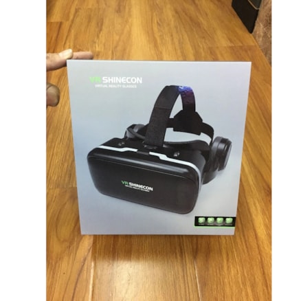 Óculos 3d Realidade Virtual Shinecon Vr 6.0 Fone E Controle