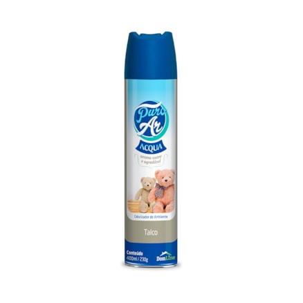 Odorizador Ambiente Puro Ar Acqua Talco Aroma Suave 400ml