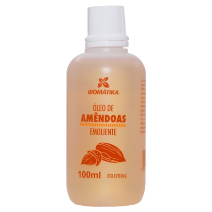 Óleo Amêndoas Cabelos Rosto Corpo Vitamina E Biomátika 100ml