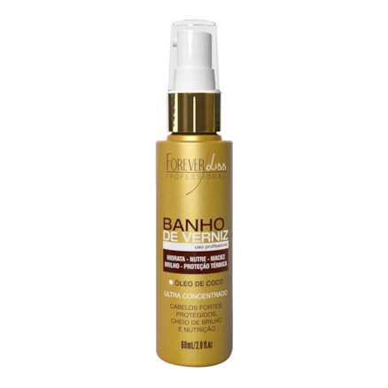 Óleo Capilar Forever Liss Banho De Verniz Profissional 60ml